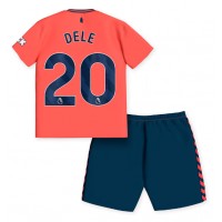 Everton Dele Alli #20 Vonkajší Detský futbalový dres 2023-24 Krátky Rukáv (+ trenírky)